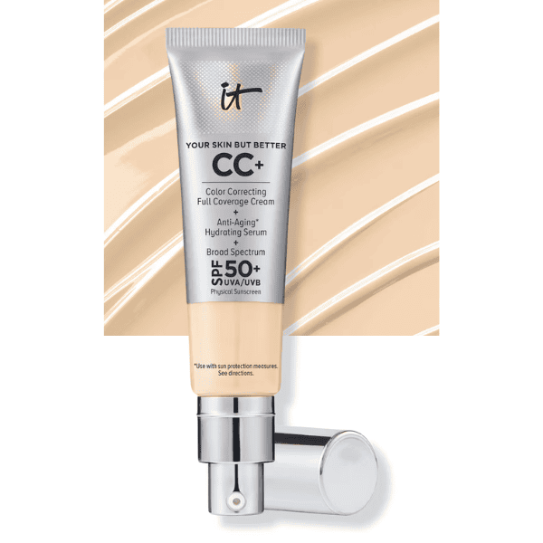 IT COSMETICS CC+ CREAM FULL COVERAGE FOUNDATION WITH SPF 50+