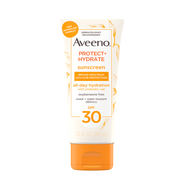 Aveeno Protect + Hydrate Sunscreen Broad Spectrum Body Lotion SPF 30 88ml