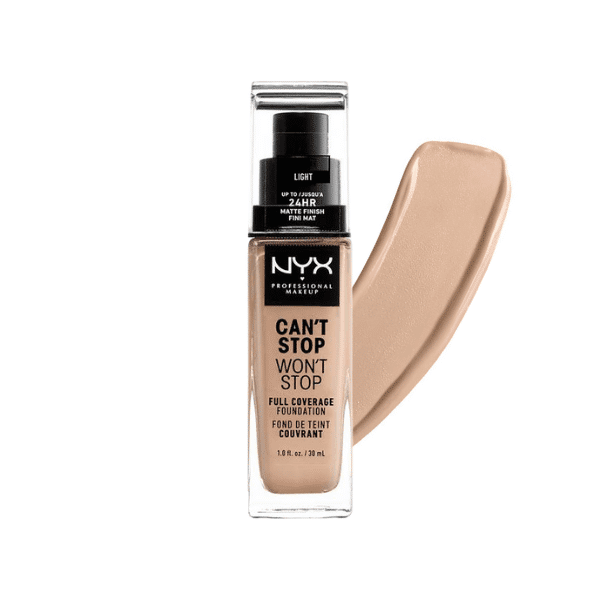 NYX Can’t Stop Won’t Stop Coverage Foundation