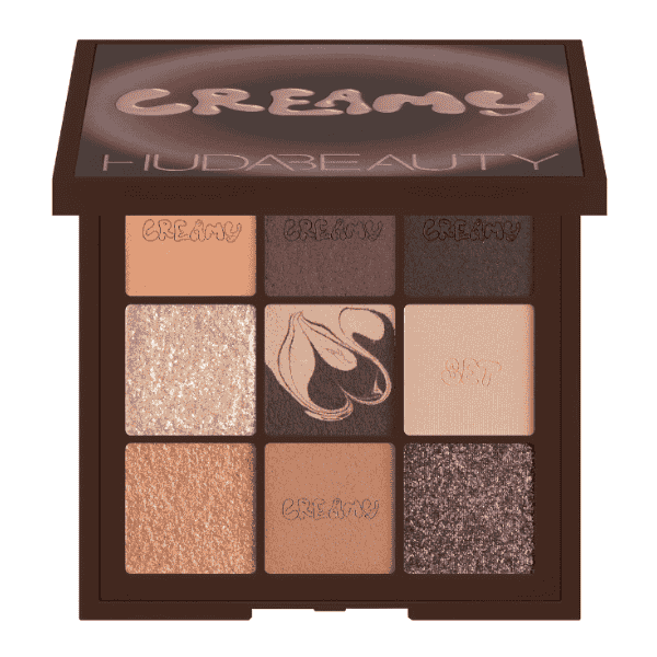 Huda Beauty Creamy Obsessions Eyeshadow Palette (Natural Brown)